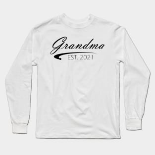 Grandma Est. 2021 Long Sleeve T-Shirt